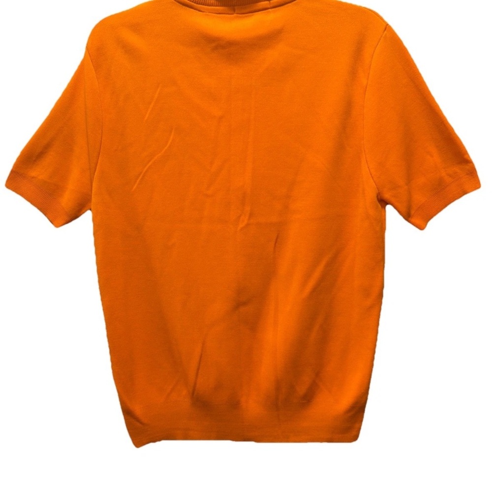Grants Menswear Ban-Lon Vintage 60s-70s Vibrant Orange Polo Shirt 100% Nylon EUC - Picture 2 of 6
